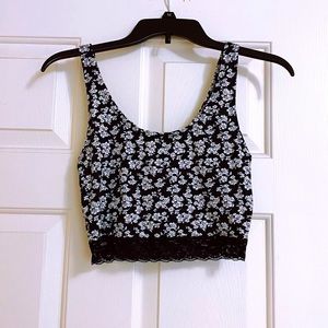Floral crop top